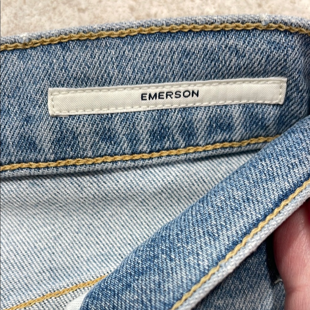 BNWT CITIZENS OF HUMANITY EMERSON SLIM FIT BOYFRIEND JEANS COLOR SLUSHIE SIZE 25 - Picture 3 of 15
